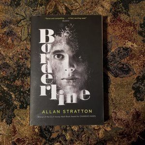 YA novel, Borderline by Allan Stratton, adventure, mystery, Harper Trophy
